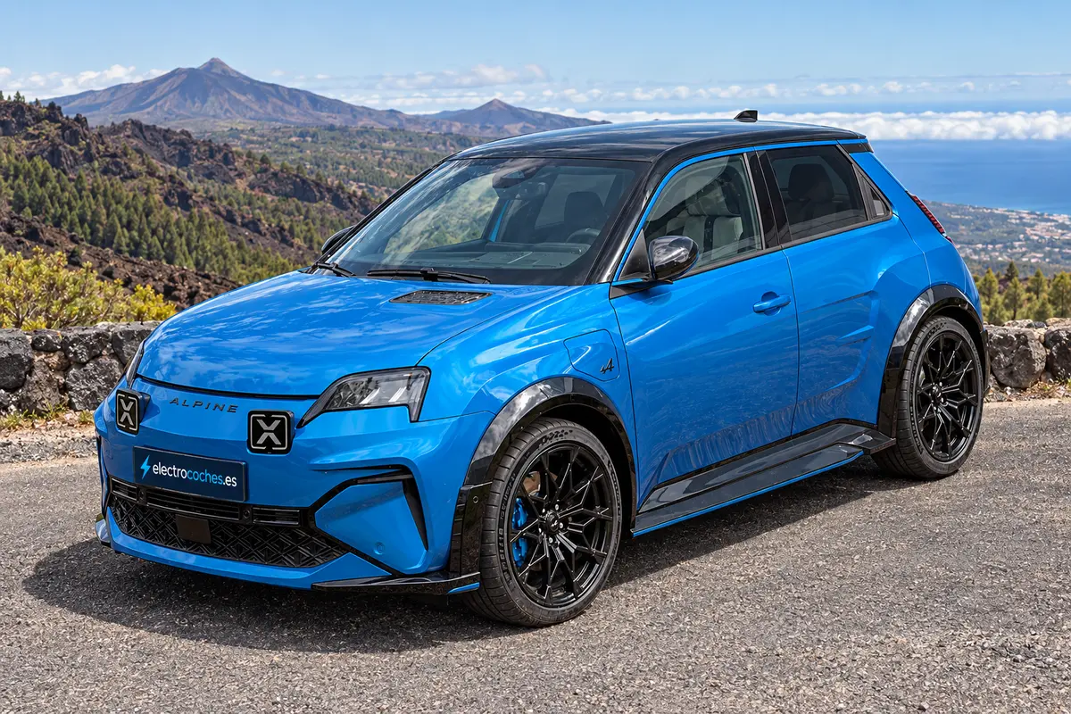 Alpine A290 · foto ilustrativa en Canarias