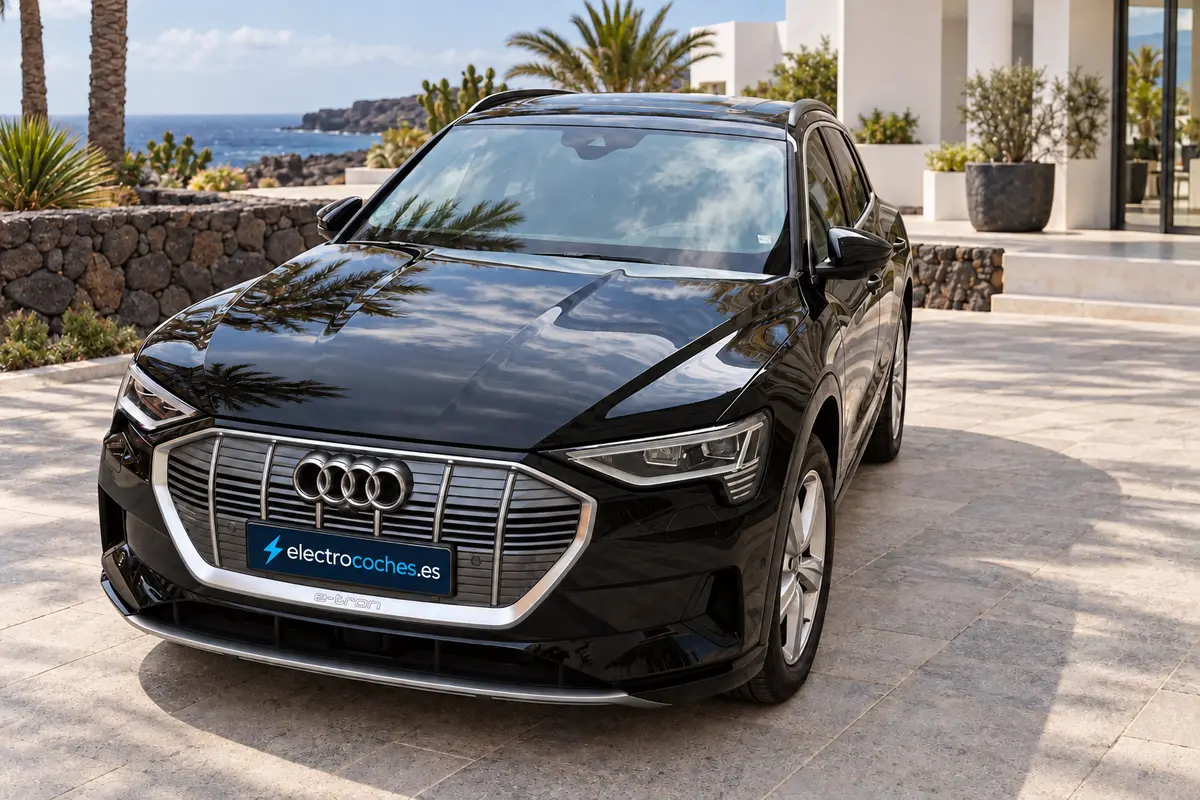 Audi e-tron · foto ilustrativa en Canarias