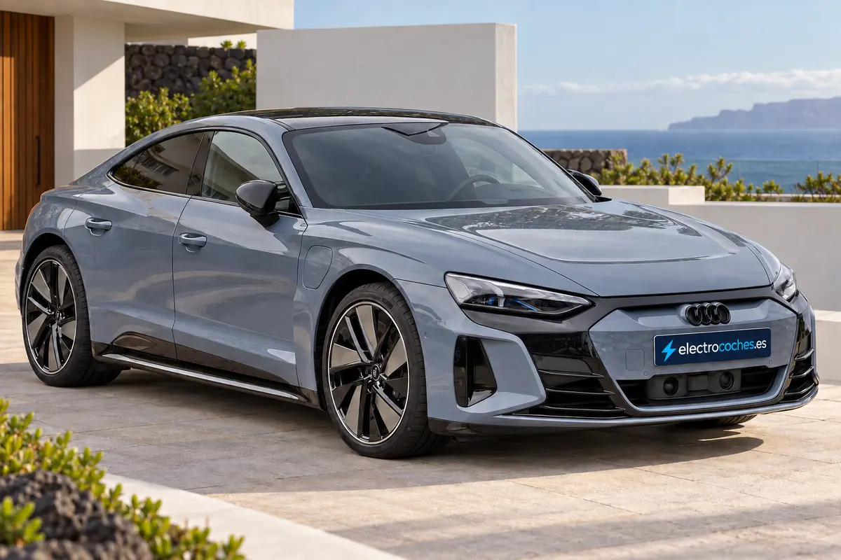 Audi e-tron GT · foto ilustrativa en Canarias
