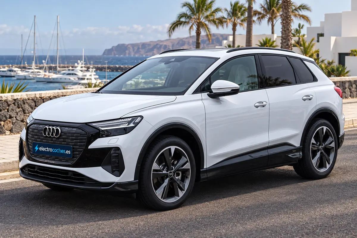 Audi Q4 e-tron · foto ilustrativa en Canarias
