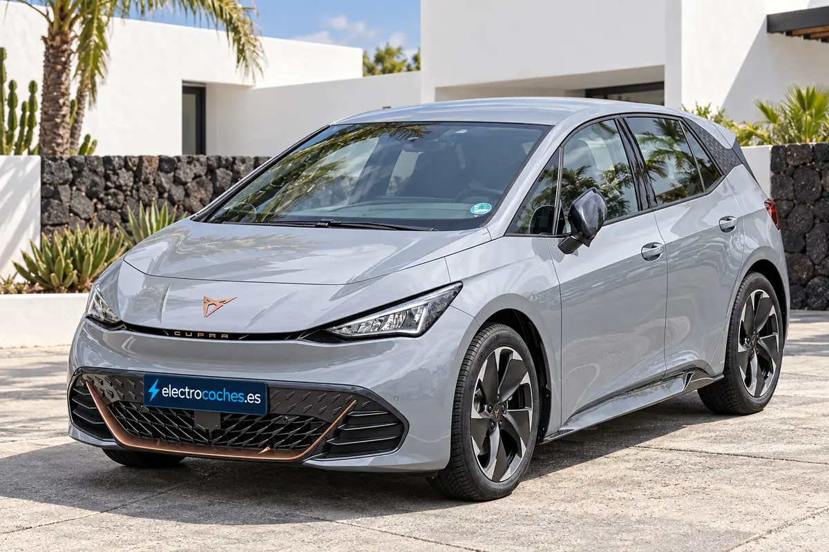 CUPRA Born · foto ilustrativa en Canarias