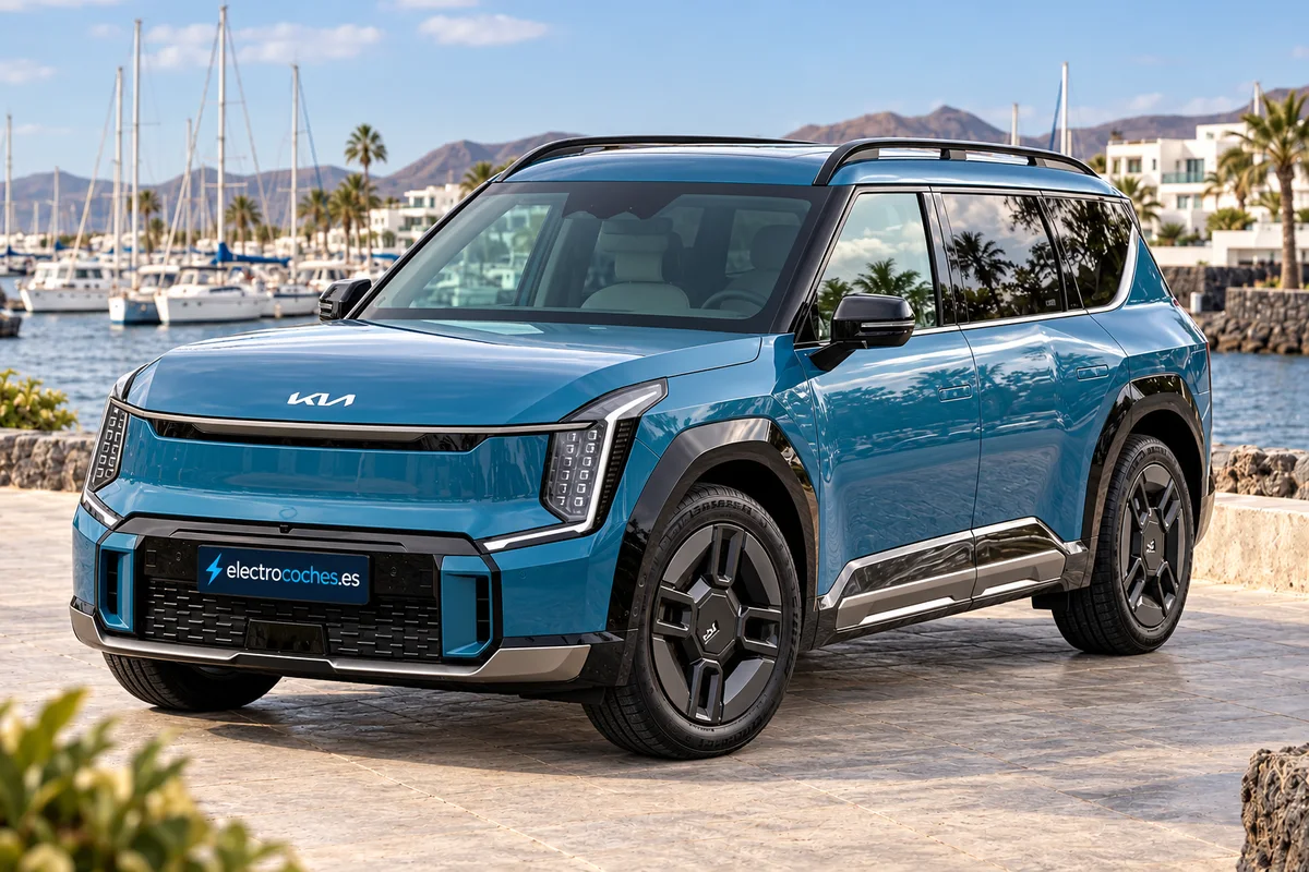 Kia EV9 · foto ilustrativa en Canarias