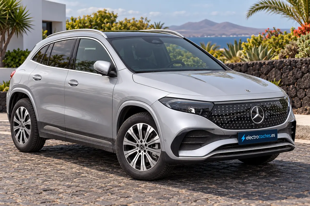 Mercedes-Benz EQA · foto ilustrativa en Canarias