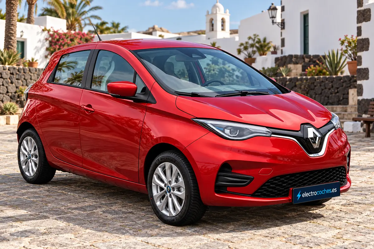 Renault Zoe · foto ilustrativa en Canarias