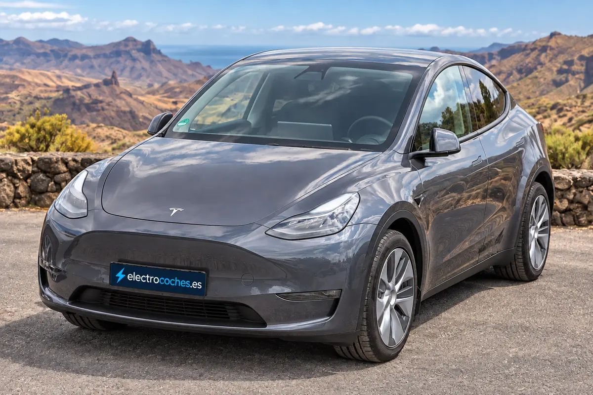Tesla Model Y · foto ilustrativa en Canarias